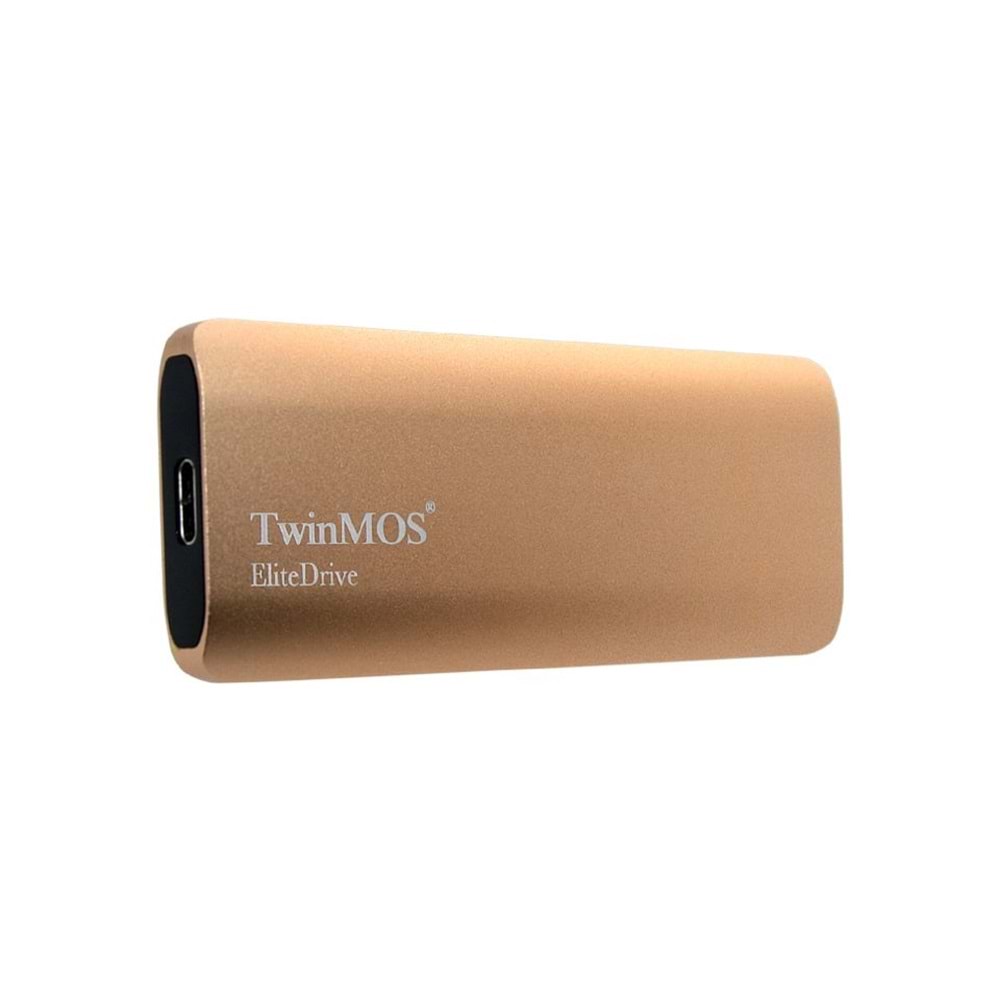 TwinMOS 512GB Taşınabilir External SSD USB 3.2/Type-C (Gold)